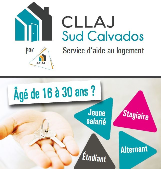 Le CLLAJ Sud Calvados vient à la rencontre des jeunes de notre territoire pour toute question en rapport avec le logement.