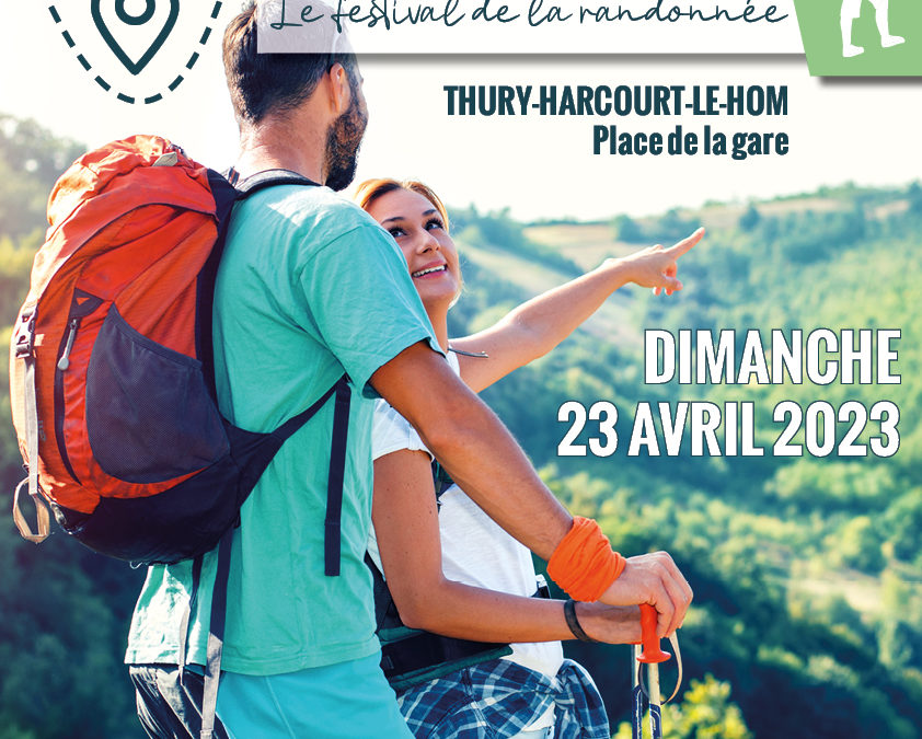 100% RANDO : le festival de la randonnée, dimanche 23 avril à Thury-Harcourt-le-Hom