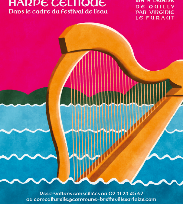 Concert de harpe celtique et atelier créatif à Bretteville-sur-Laize